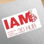 IAM 3D HUB Red Logo