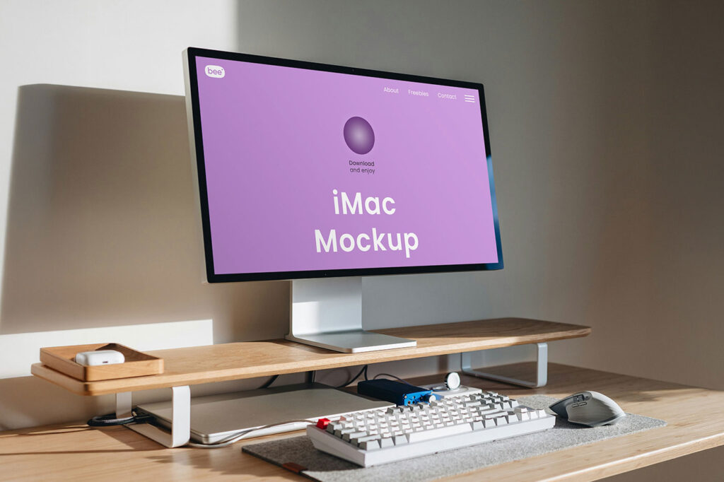 iMac Display Mockup