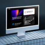 iMac Showcase Screen Mockup