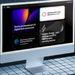 iMac Showcase Screen Mockup