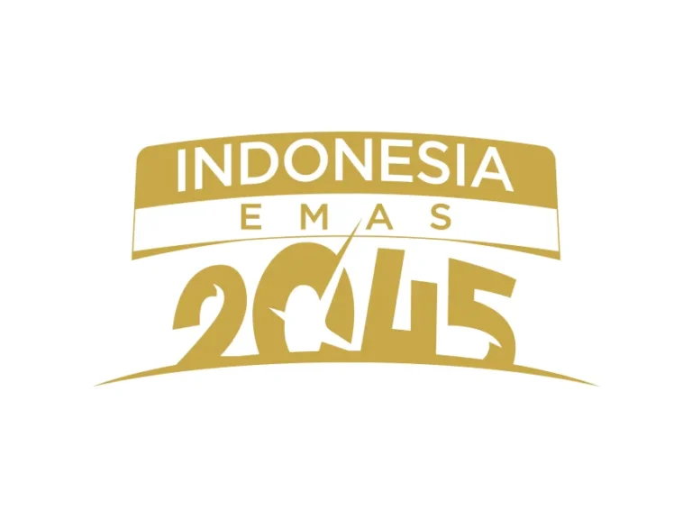 Indonesia Emas 2045 Solid Color Logo