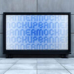 Indoor Advertising Banner Mockup