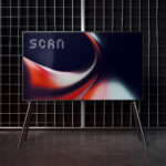 Industrial TV Screen Mockup