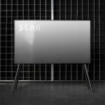 Industrial TV Screen Mockup
