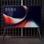 Industrial TV Screen Mockup