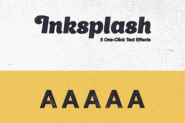 Inksplash Text Effects