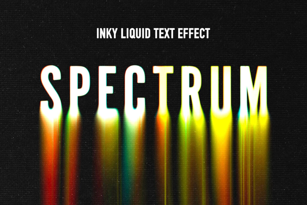 Inky Liquid Text Effect / Logo Mockup
