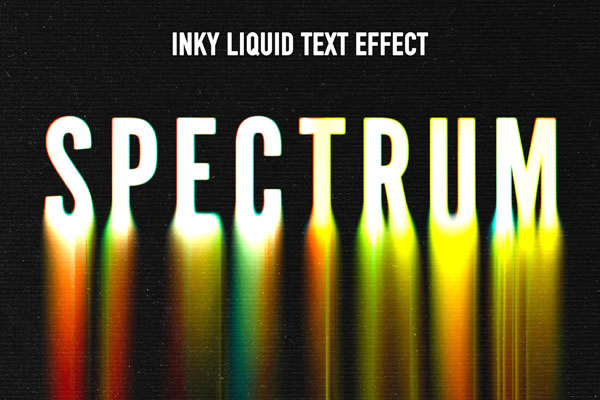 Inky Liquid Text Effect / Logo Mockup
