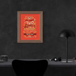 Interior Framed Photo Frame Poster Mockup