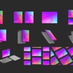 iPad Mockup in 11 Different Visions