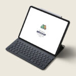 iPad Pro Mockup in Perspective View
