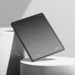 iPad Pro Mockup on Round Podium