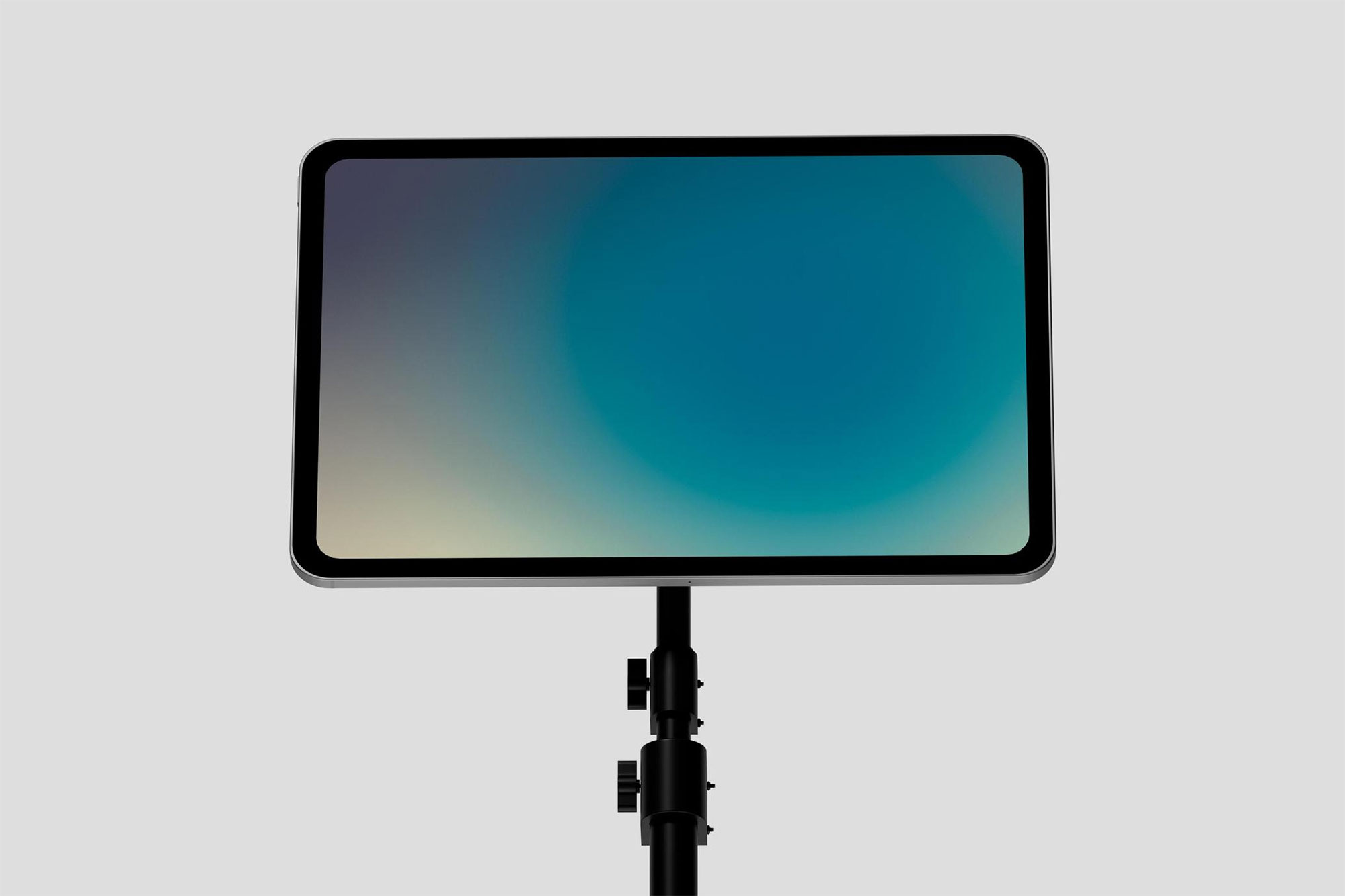 Free iPad Pro Mockup with Apple Pencil PSD Template