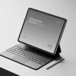 iPad Pro with Magic Keyboard Mockup