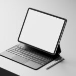 iPad Pro with Magic Keyboard Mockup