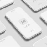 iPhone 14 Pro Clay Mockup in 5 Sights