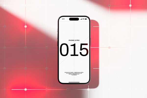 iPhone 15 Mockup