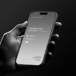 iPhone 16 Pro Mockup Holding by Hand