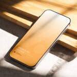 iPhone 16 Pro Mockup on Wood