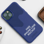 iPhone Case Mockup on Table