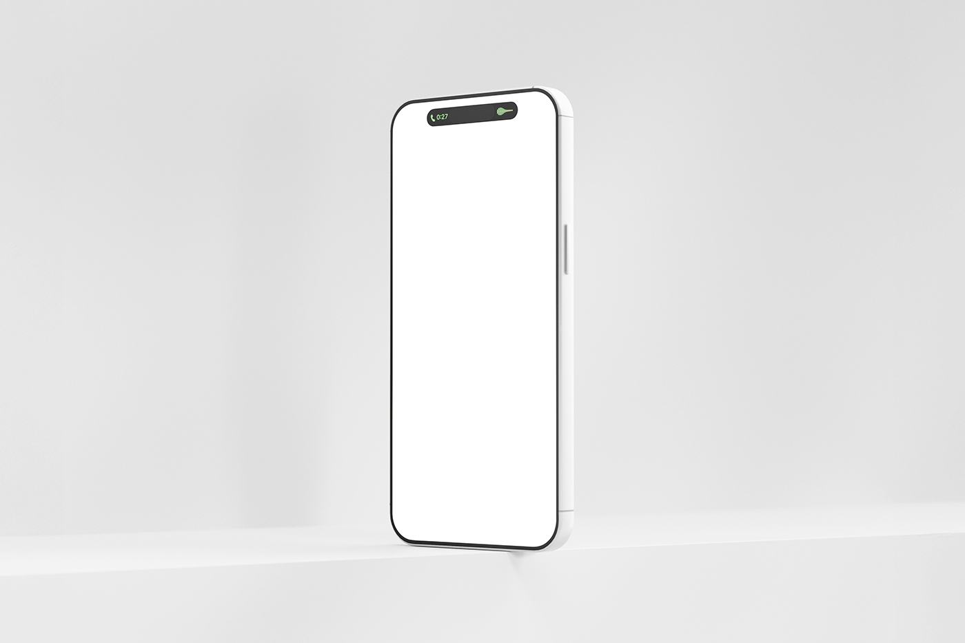 Free iPhone on Shelf Mockup PSD Template