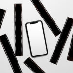 iPhone Screen Scene Mockup