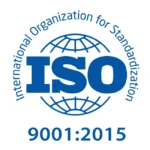 ISO 9001:2015 Blue Logo