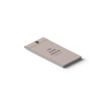 Isometric Notepad on a Simple Surface Mockup