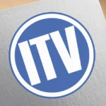 ITV Moldova Blue Circle Logo