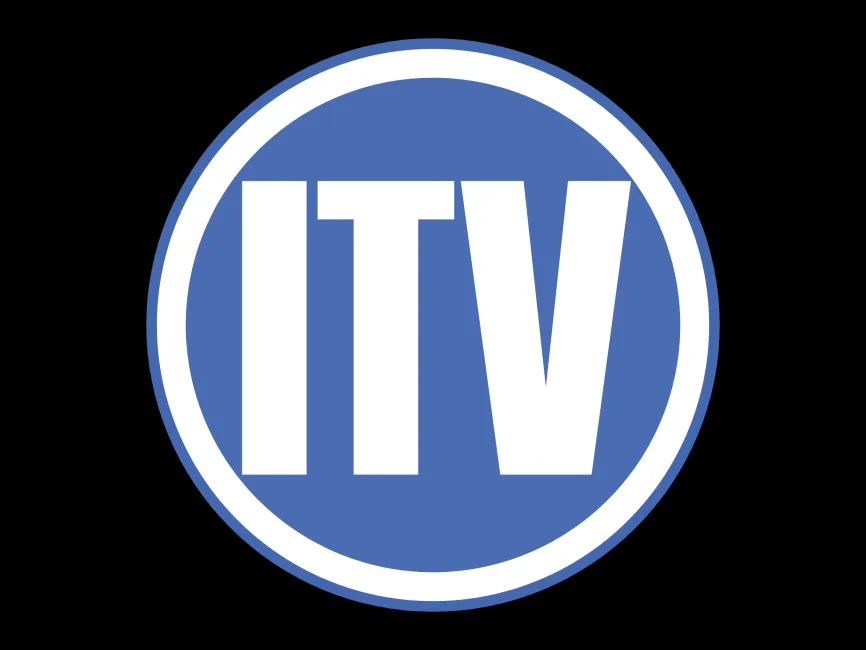 ITV Moldova Blue Circle Logo