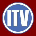 ITV Moldova Blue Circle Logo