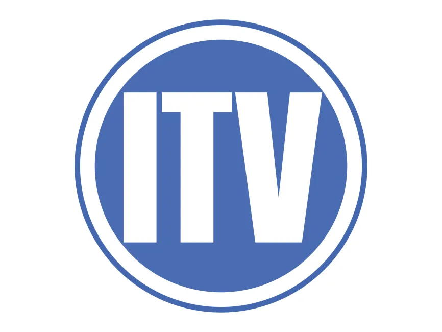 ITV Moldova Blue Circle Logo