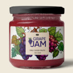 Jam Jar Label Mockup