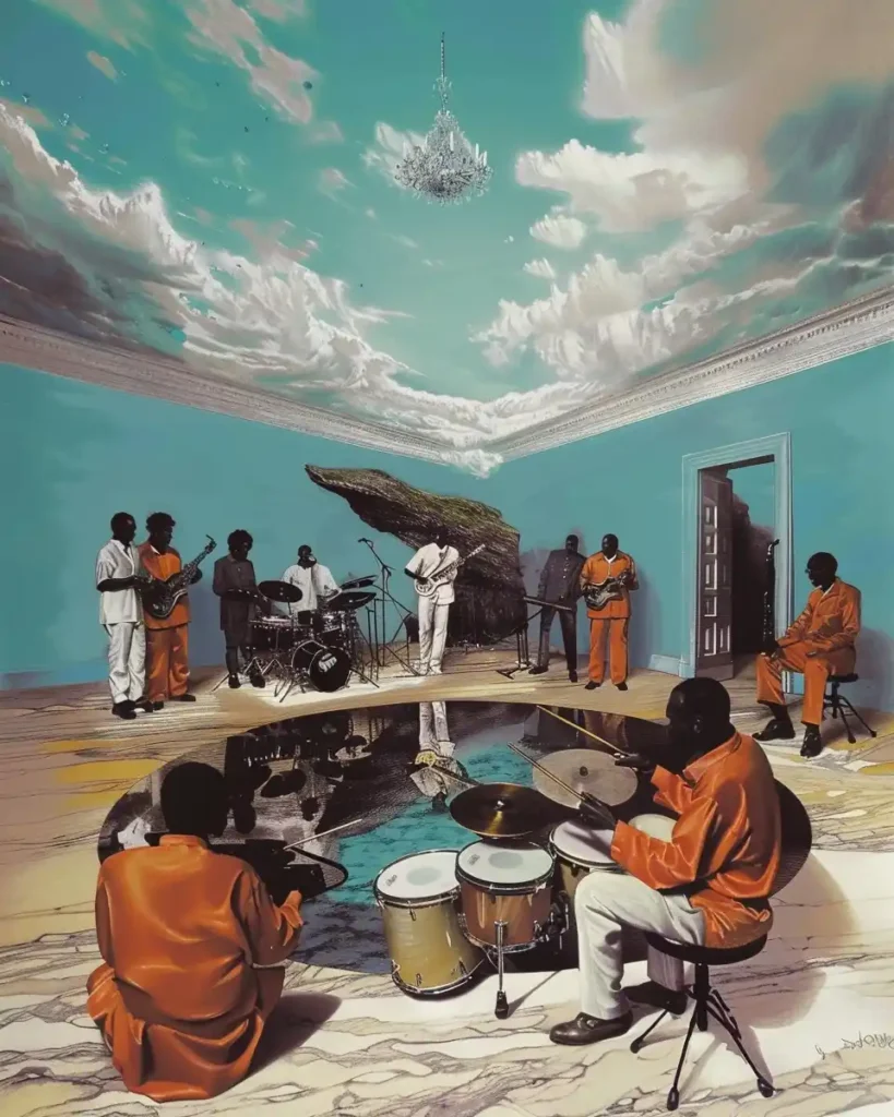Jazz Chaos Poster by Storm Thorgerson