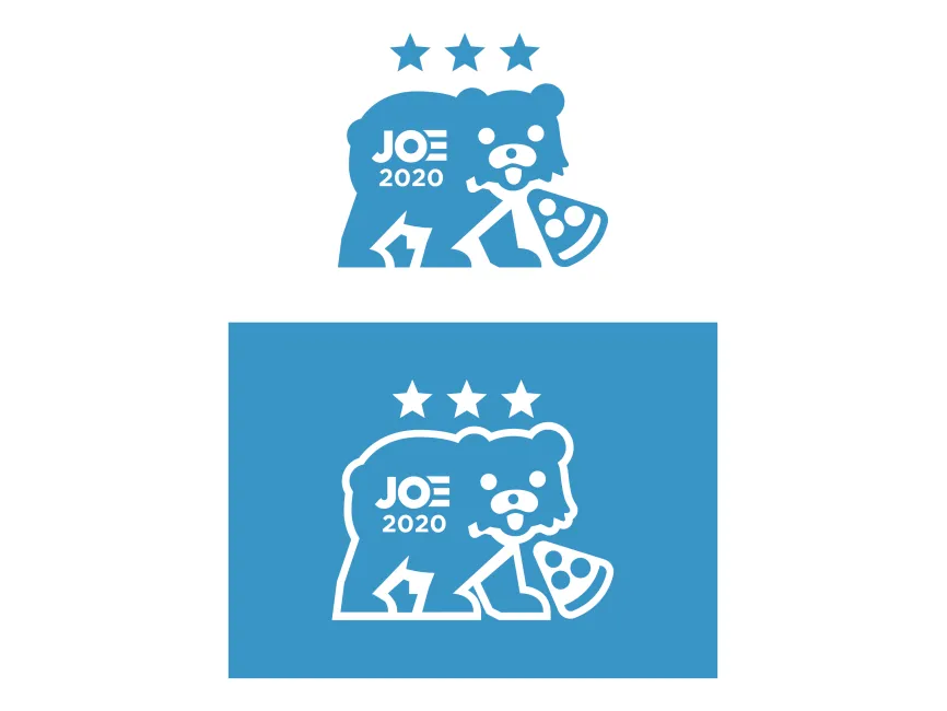 Joe Biden Bear 2020 Logo