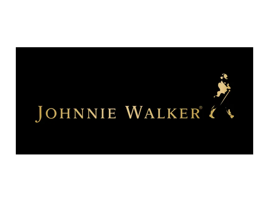 Johnnie Walker Horizontal Black Logo