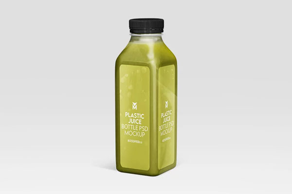 Juice Bottle Mockups