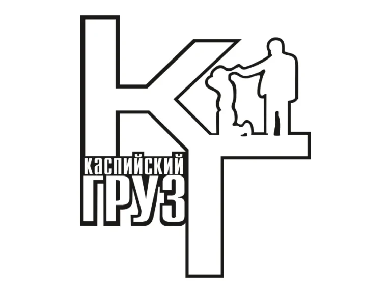 Kaspiysky Gruz Silhouette Logo