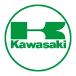 Kawasaki 1967 Years Green in Circle Logo