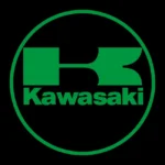 Kawasaki 1967 Years Green in Circle Logo