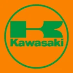 Kawasaki 1967 Years Green in Circle Logo