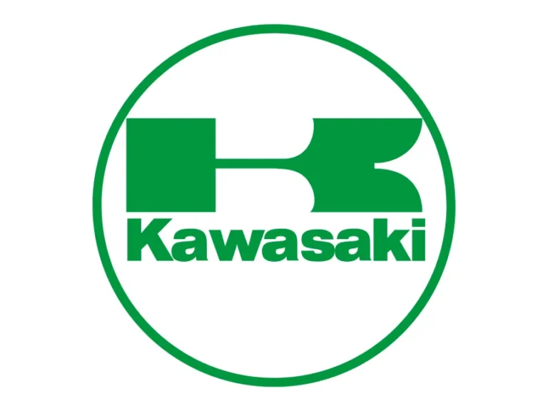 Kawasaki 1967 Years Green in Circle Logo