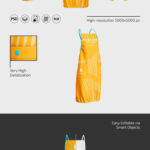 Kitchen Apron Mockup