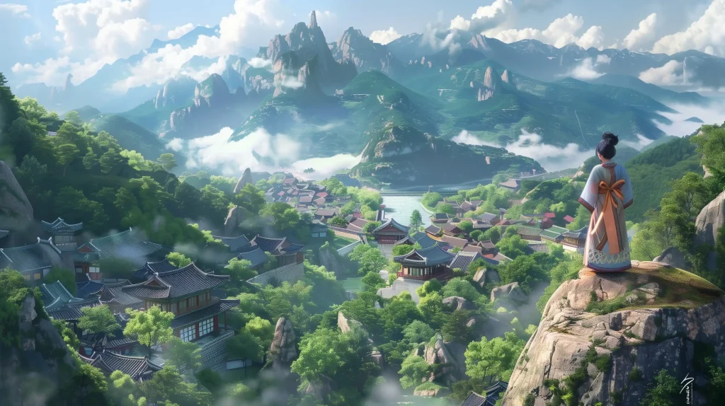 Korean Cliff View Disney