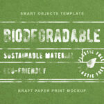 Kraft Paper Print Mockup