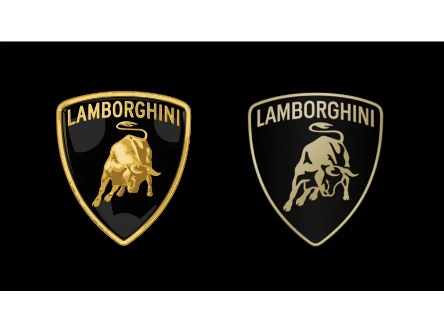 Lamborghini New 2024 Colored Logo