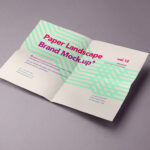 Landscape of a Paper Mockup