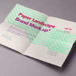 Landscape of a Paper Mockup