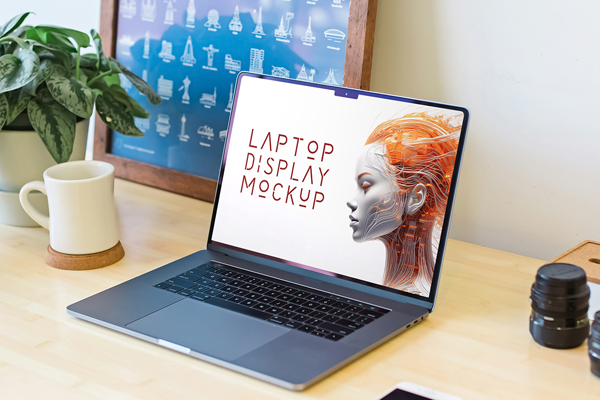 Laptop Macbook Screen Mockup