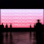 Large 21:9 Expo Screen Mockup